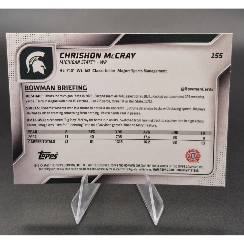 Bowman 2025 chrome